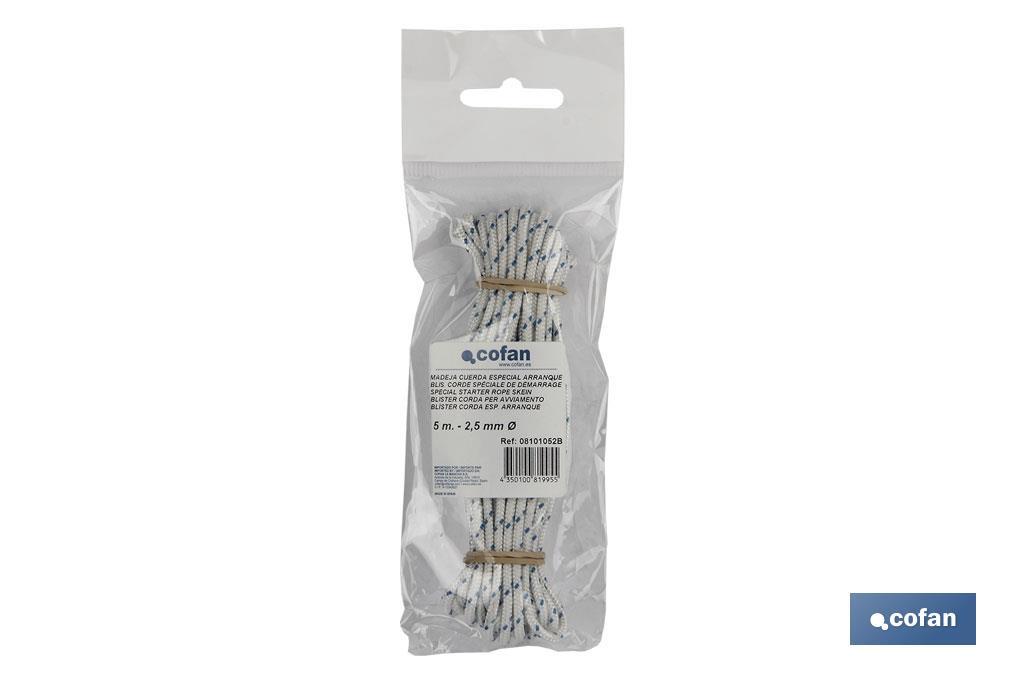 MADEJA CUERDA ESPECIAL ARRANQUE 5MM 5M