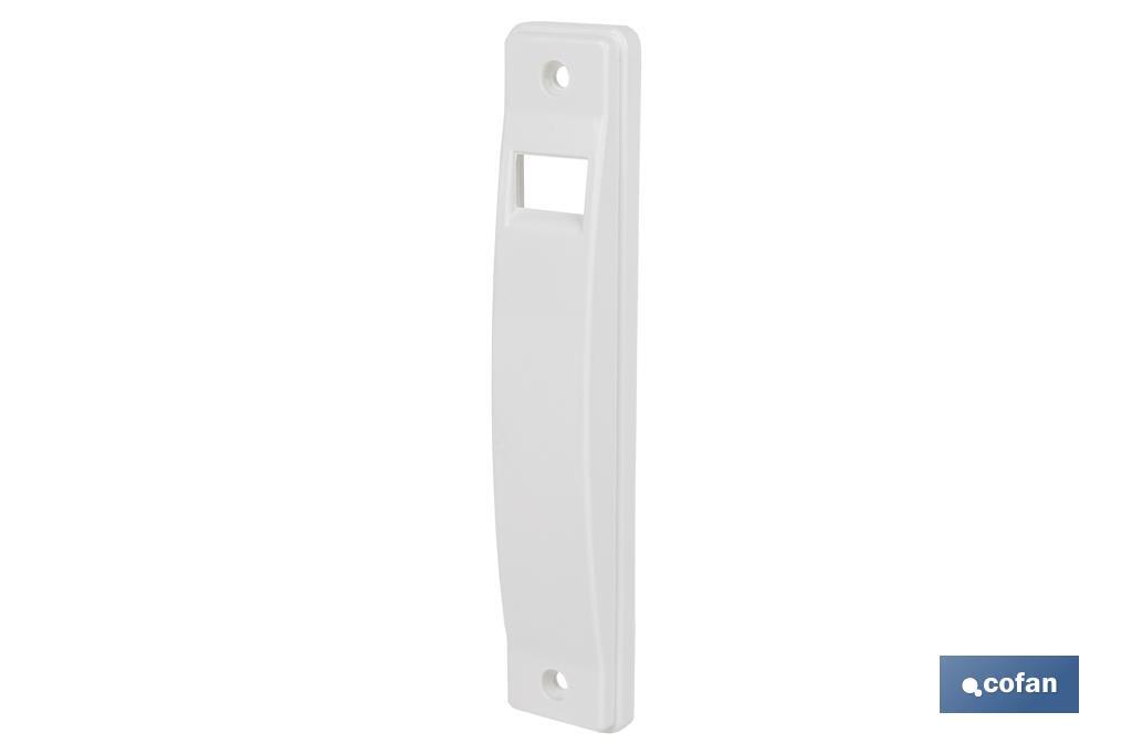 EMBELLECEDOR BLANCO RECOGEDOR PERSIANA 14-18 MM VENTA UNITARIA