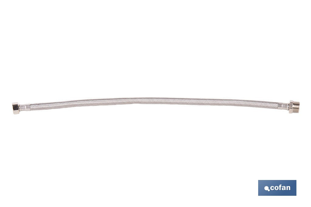 CONEXIÓN FLEXIBLE INOX. M1/2- H3/8 50 CM