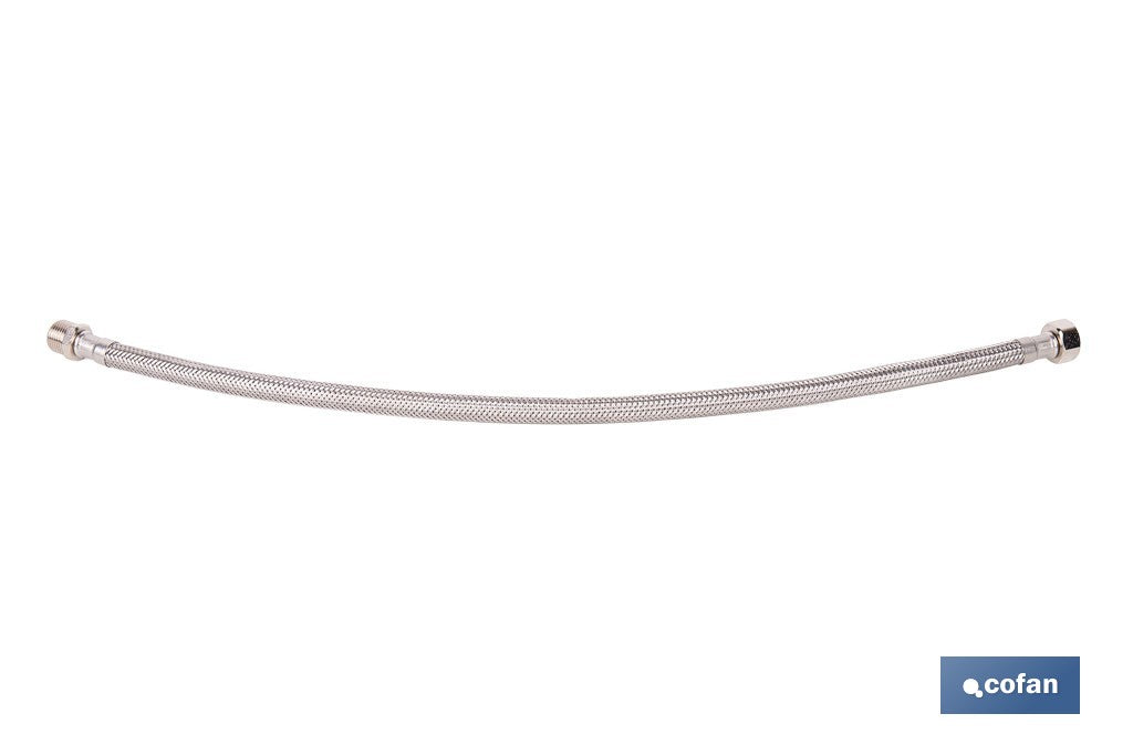 CONEXIÓN FLEXIBLE INOX. M3/8- H3/8 50 CM