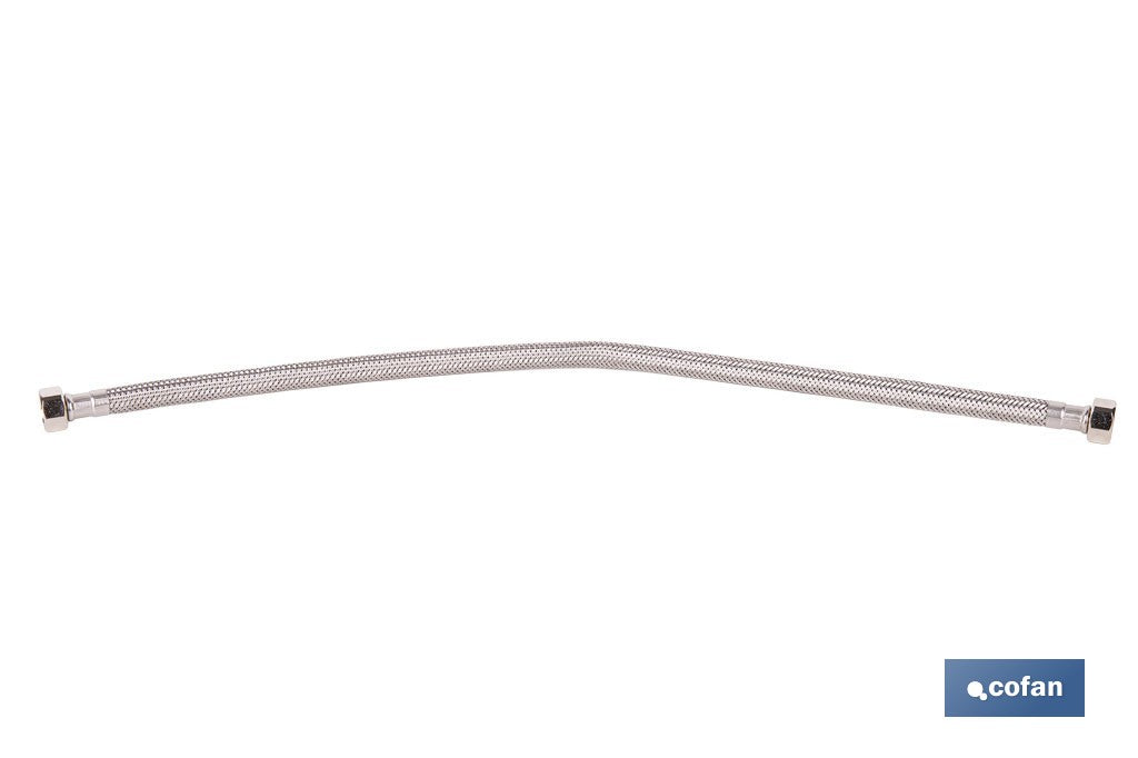 CONEXIÓN FLEXIBLE INOX. H3/8- H3/8 50 CM