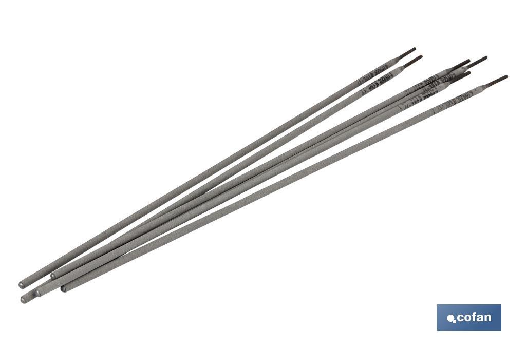 BLÍSTER ELECTRODOS INOX E-316L ø2,5 mm 10 UDS