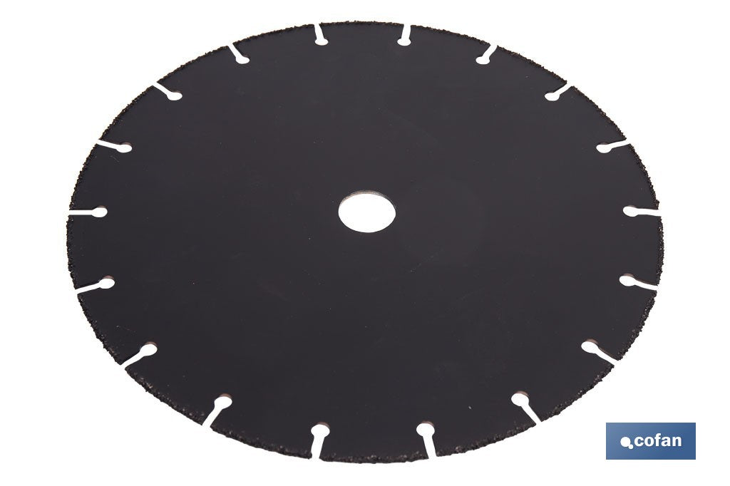 DISCO ESPECIAL CARBURO MAT. BLANDOS Ø230X2,6MM