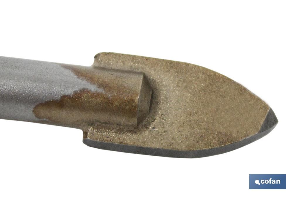 BROCA OJIVAL PARA VIDRIO, CERÁMICA Y GRES 10MM