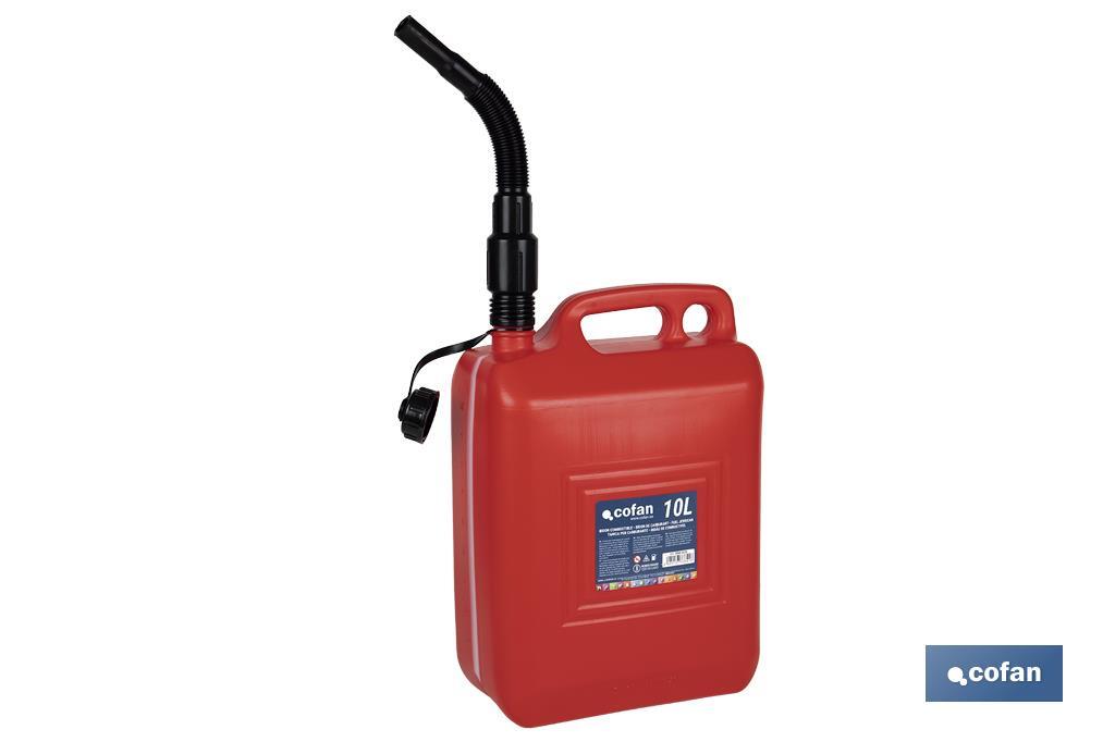 BIDÓN DE COMBUSTIBLE 10 L VENTA UNITARIA