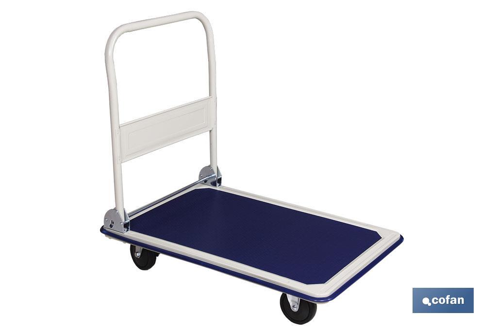 CARRO PLATAFORMA PLEGABLE ACERO 915x615x860 MM