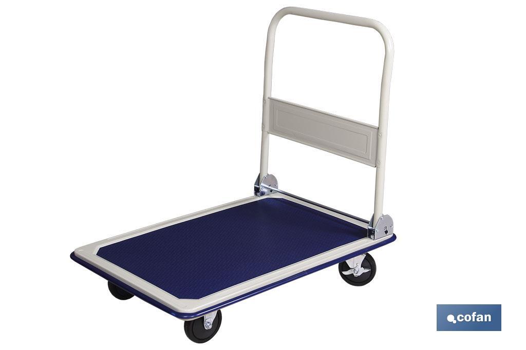 CARRO PLATAFORMA PLEGABLE ACERO 915x615x860 MM