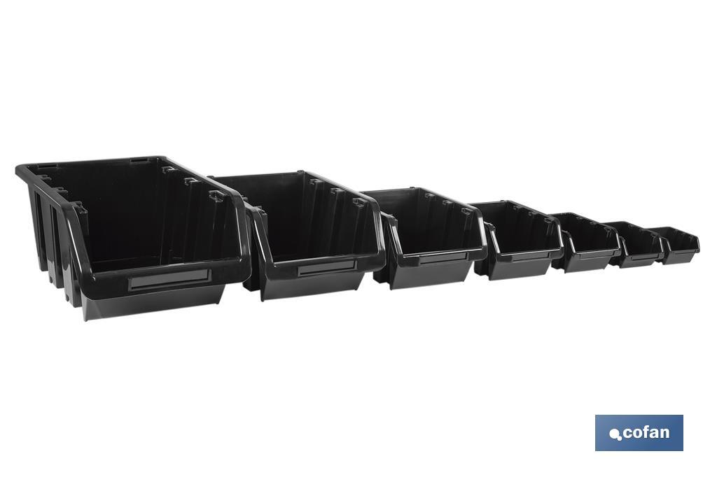 GAVETA NEGRA 390 X 240 X 180 MM