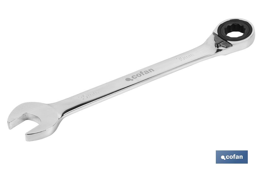 LLAVE COMBINADA CARRACA REVERS. 21MM