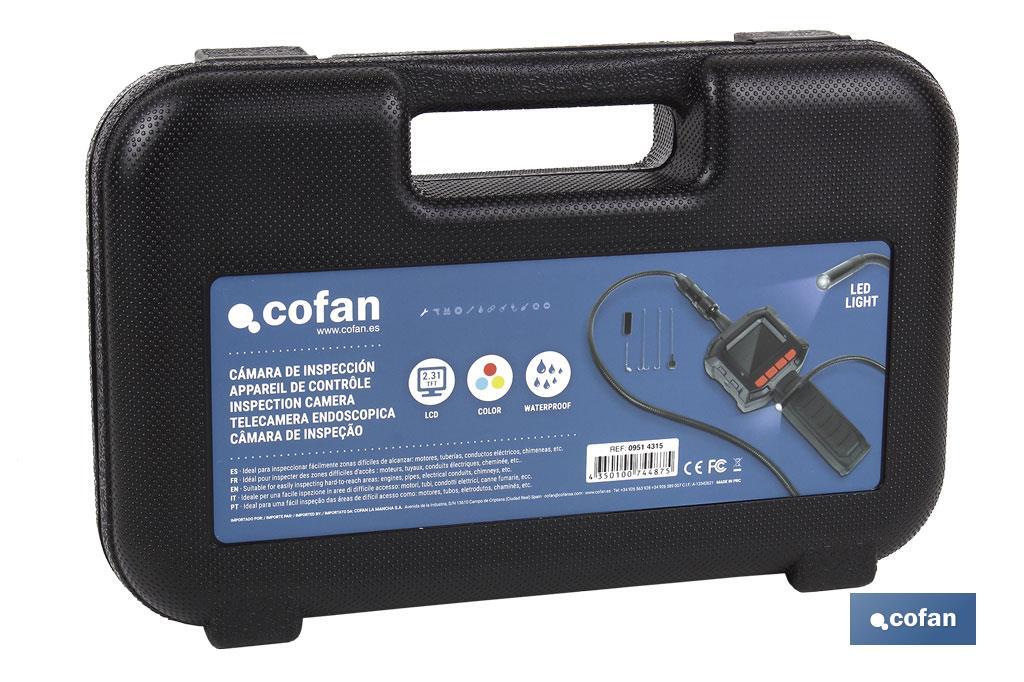 CAMARA 2,4 INSPECCIÓN TFT-LCD COLOR PORTATIL 8mm