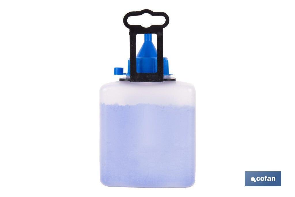 FRASCO DE POLVO AZUL 250 GRS
