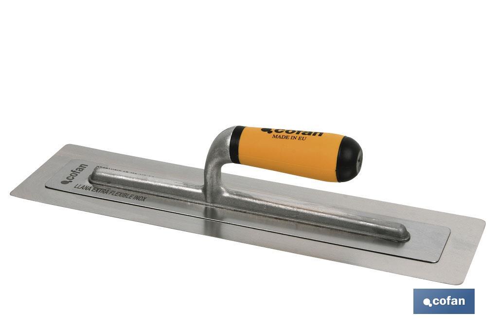 LLANA EXTRA-FLEXIBLE INOX RECTANGULAR 405x110x0,3 mm