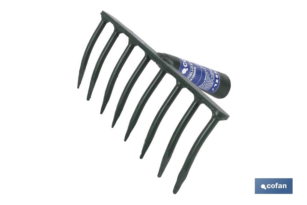 RASTRILLO 6 PUAS FORJADO 178X100MM