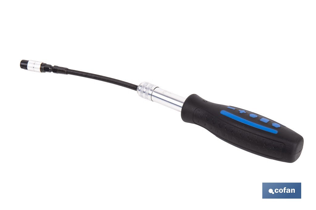 DESTORNILLADOR PORTAPUNTAS VARILLA FLEXIBLE