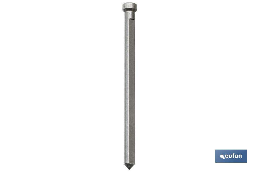 PUNZÓN TALADRO ELECTROMAGNÉTICO 6,35ø L102mm
