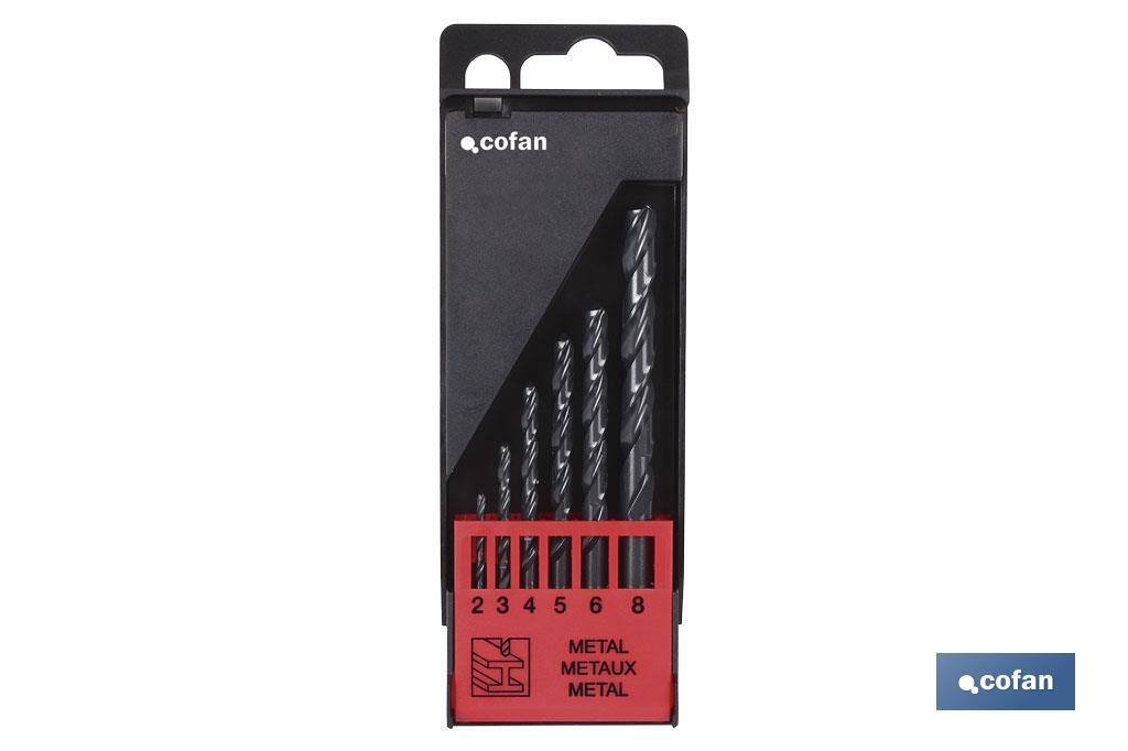 ESTUCHE BROCAS HSS - MEDIDAS: 1 - 10mm (10 pcs)