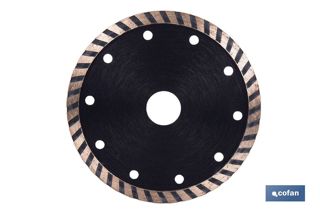 DISCO DIAMANTE TURBO BASICO 125 MM.