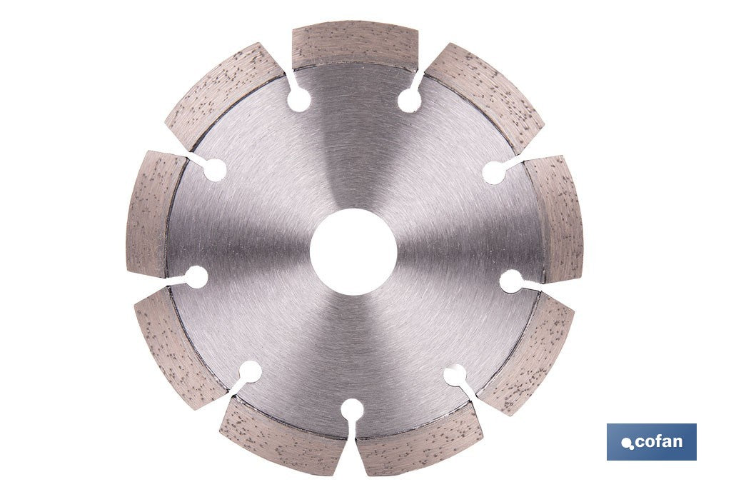 DISCO DIAMANTE MODELO CANTERO 115MM.