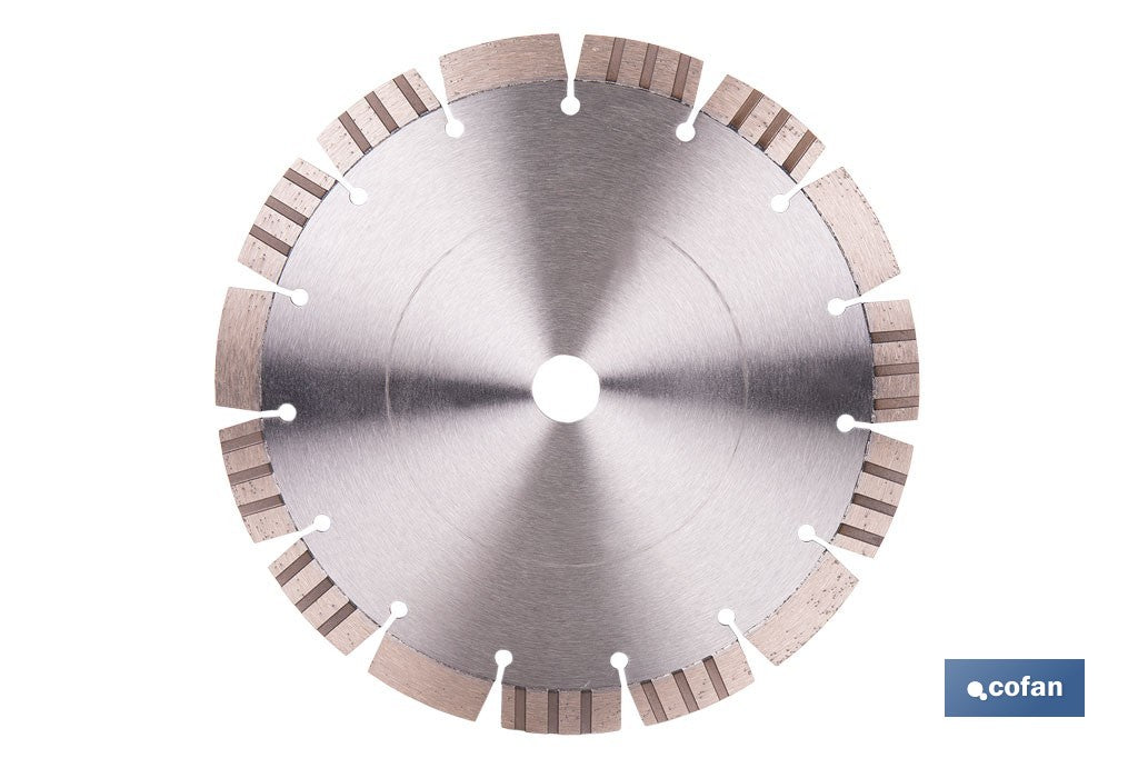 DISCO LASER ALTO RENDIMIENTO MATERIAL DE CONSTRUCCION 230MM H15