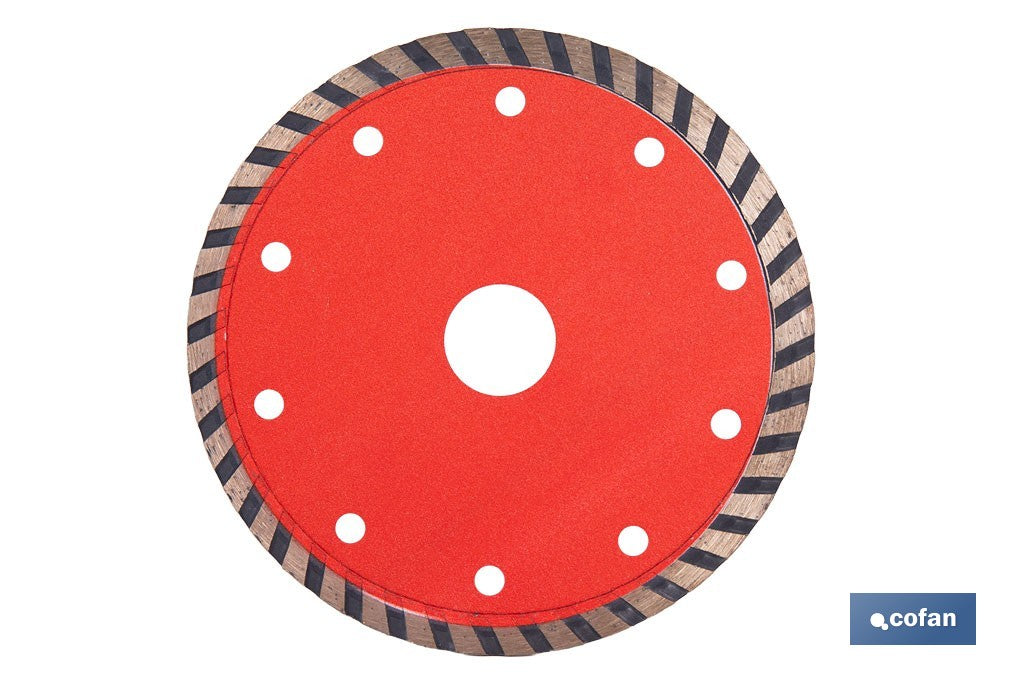 DISCO DIAM.TURBO PROFESIONAL 125MM.