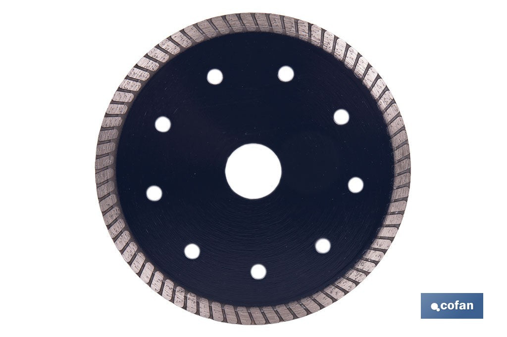 DISCO DIAMANTE TURBO EXTRAFINO 125MM.