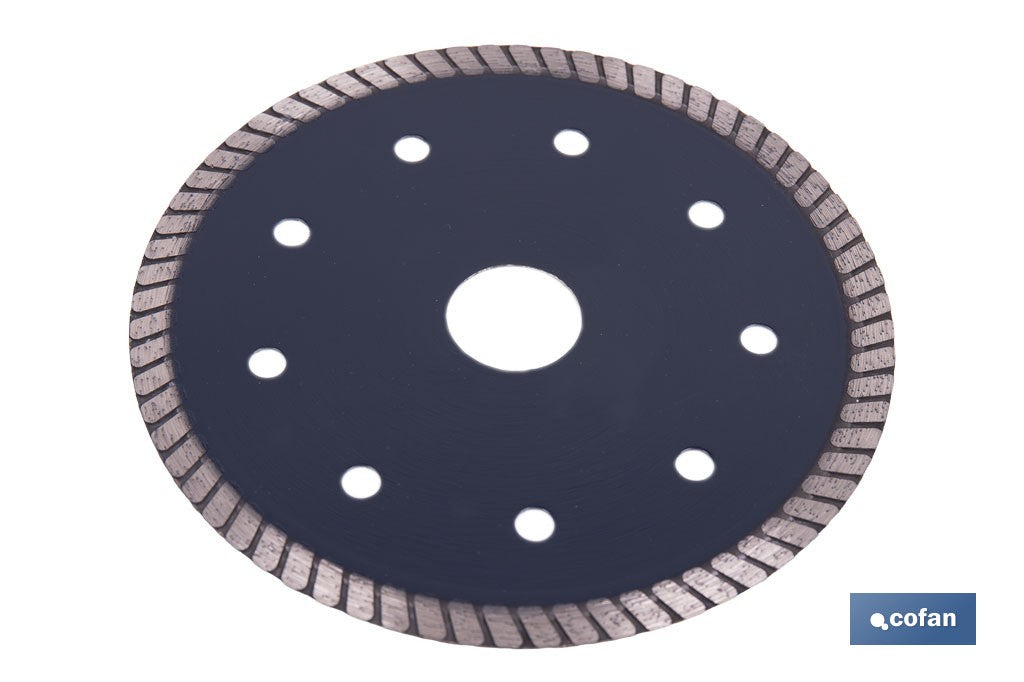 DISCO DIAMANTE TURBO EXTRAFINO 125MM.