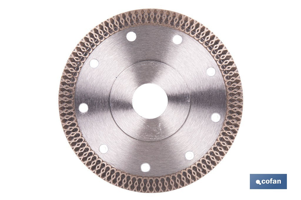 DISCO DIAMANTE PORCELANICO EXTRAFINO H-10mm, 115mm