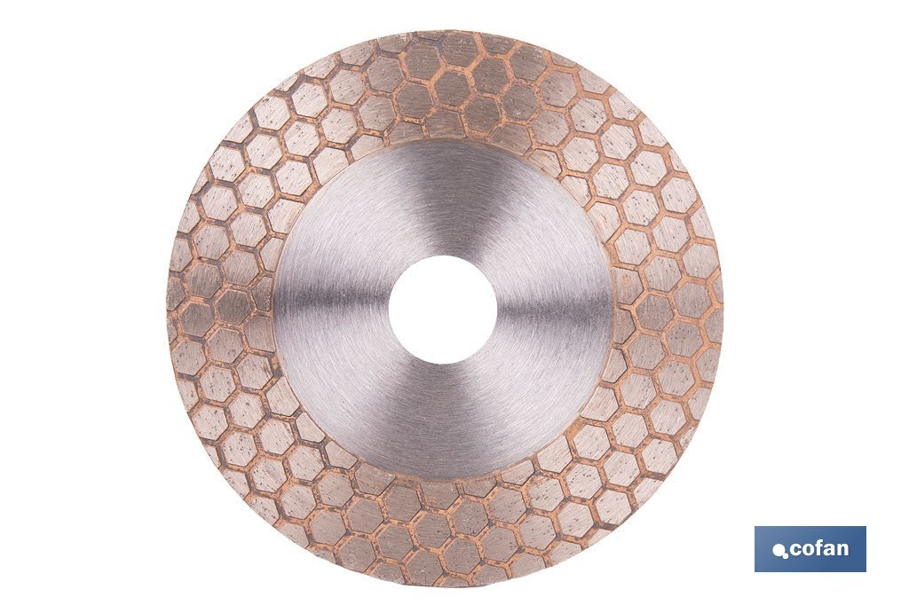 DISCO PORCELANICO DUAL CORTAR Y DESBASTAR 115MM H22,2
