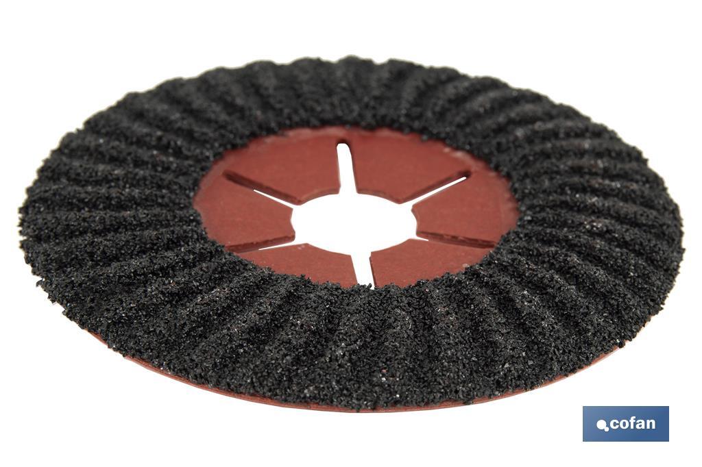 DISCO ABRASIVO SEMIFLEXIBLE ø125 G-24 venta unitaria