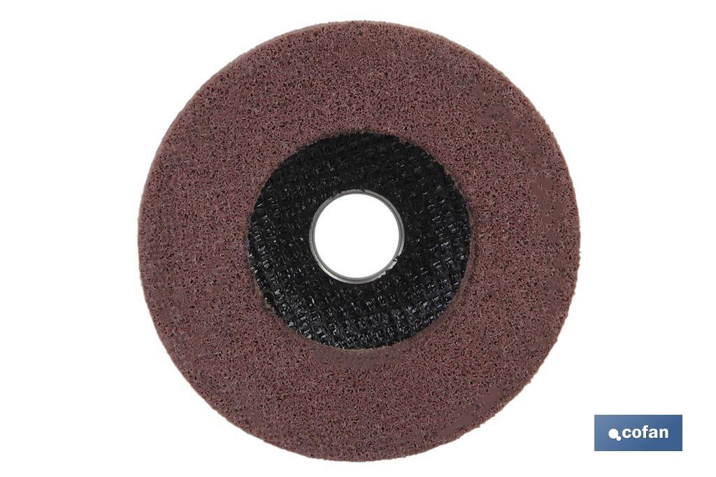 DISCO COMPACTO VELLON P/AMOLADORA ø125 4A DESBASTE