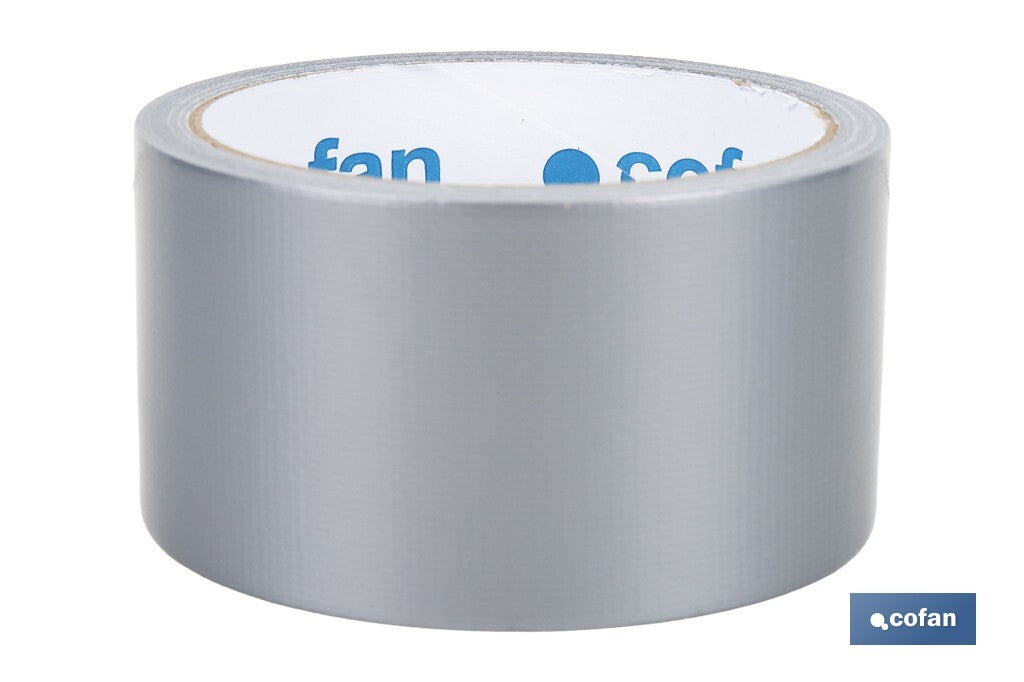 CINTA AMERICANA GRIS 180 MICRAS 50 MM X 10 M