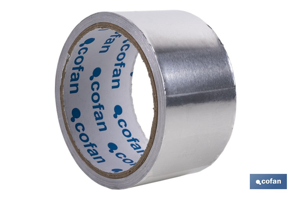 CINTA DE ALUMINIO 30 MICRAS 50 MM X 10 M