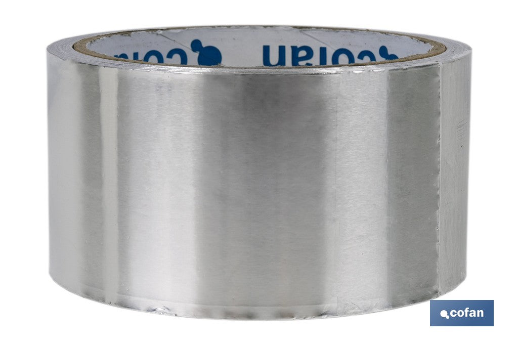 CINTA DE ALUMINIO 30 MICRAS 50 MM X 10 M
