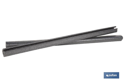 BLISTER 2 CANTONERAS ESPUMA TIPO U45mm 2M