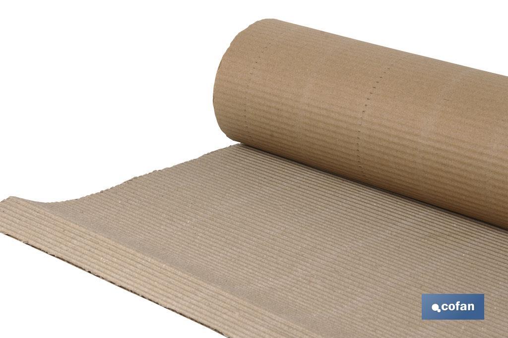 ROLLO CARTÓN ECOLÓGICO MARRÓN 09X25 M