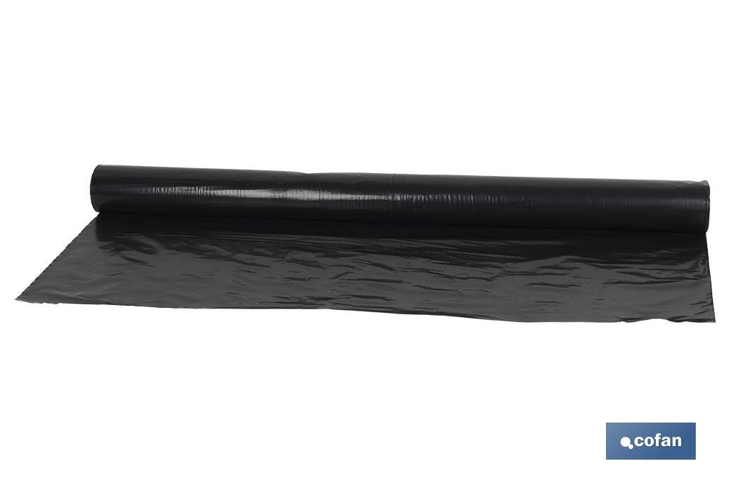 ROLLO FILM PE NEGRO GALGA 200 2 X10 mt