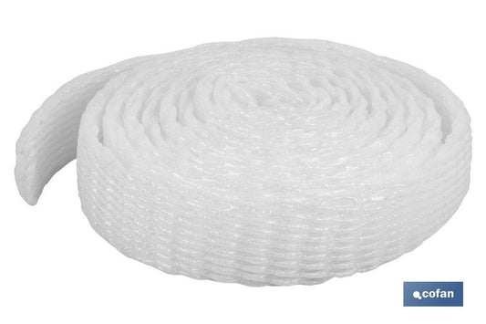 ROLLO MALLA TUBULAR ESPUMA ELASTICA 6/12cmx5mt