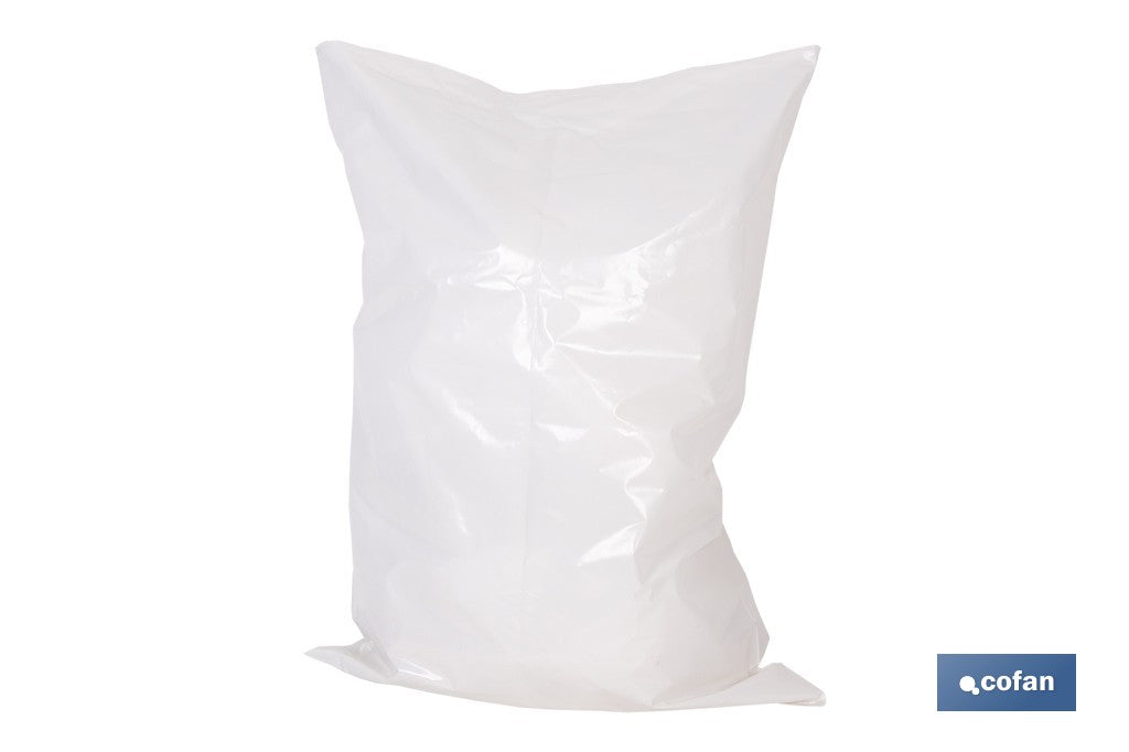 PACK 10 SACOS DE POLIETILENO 550 X 750 MM