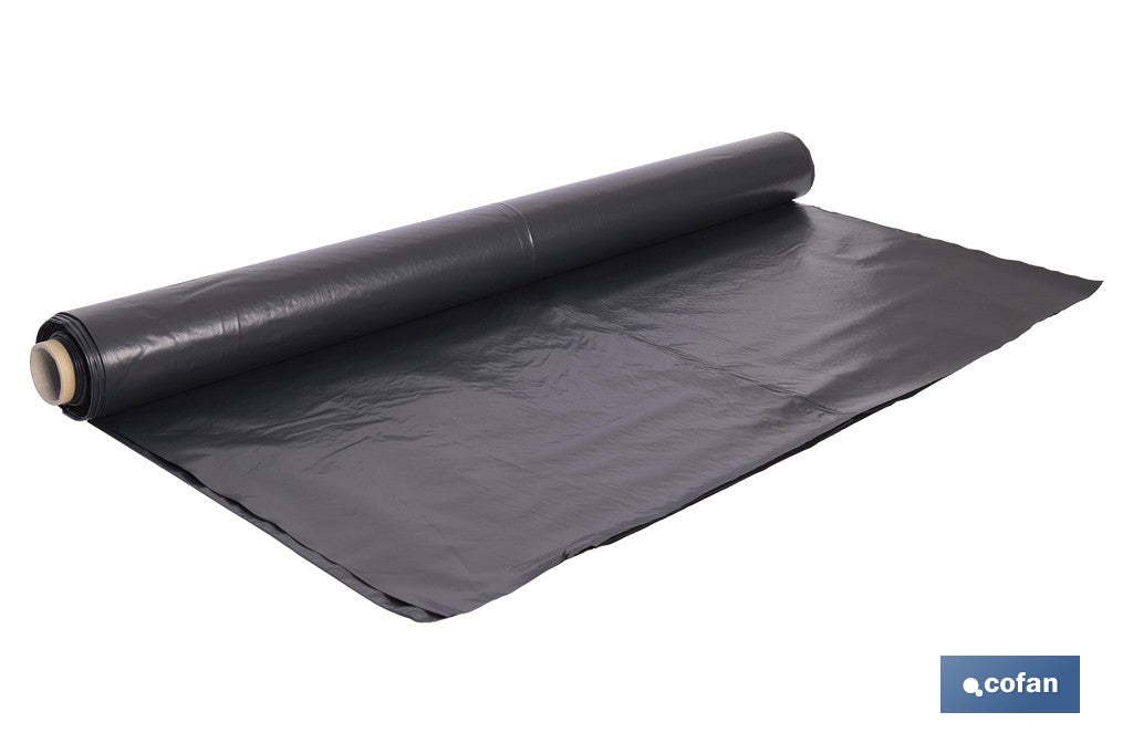 ROLLO FILM PE NEGRO GALGA 400 4 X 10 M