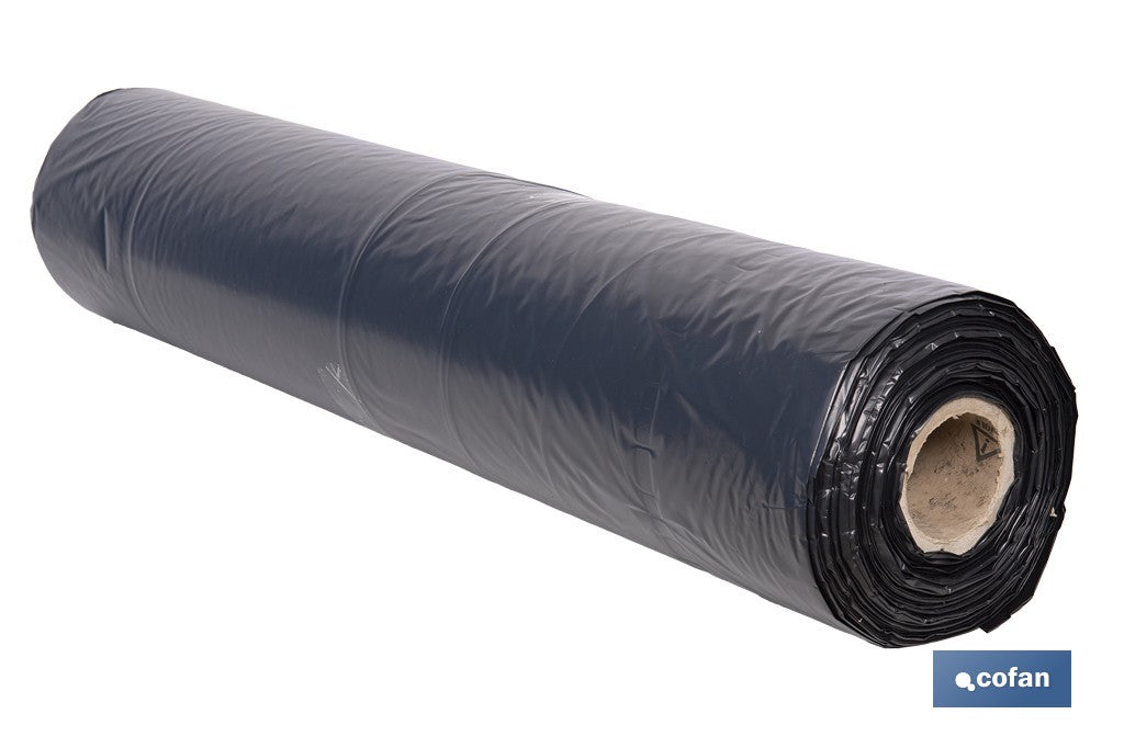 ROLLO FILM PE NEGRO GALGA 400 4 X 75 M