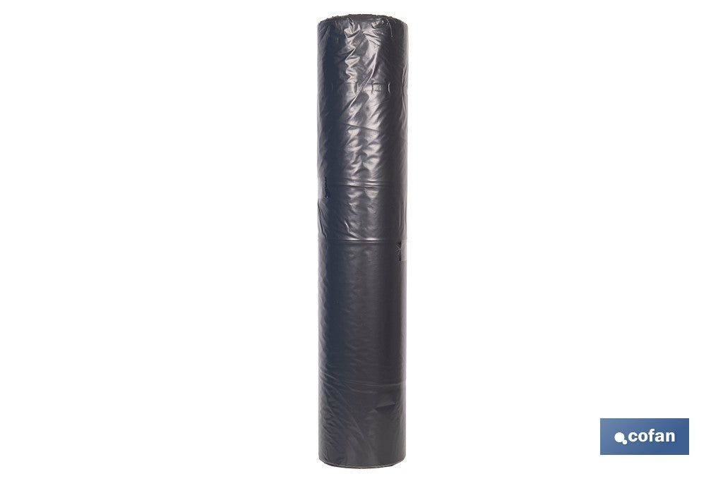 ROLLO FILM PE NEGRO GALGA 400 4 X 75 M