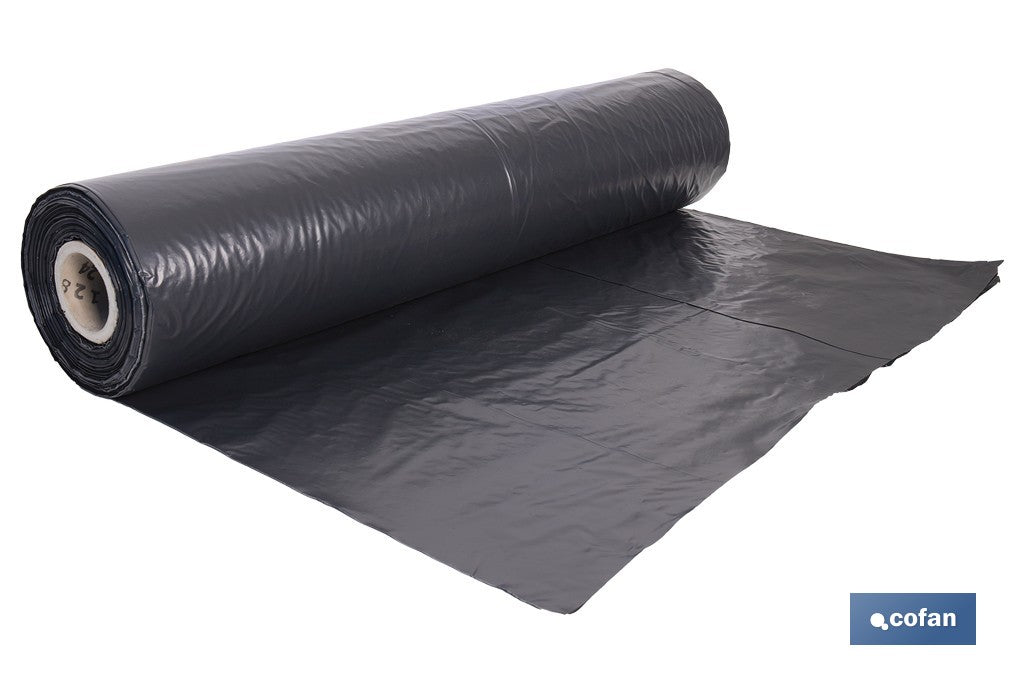 ROLLO FILM PE NEGRO GALGA 400 4 X 75 M