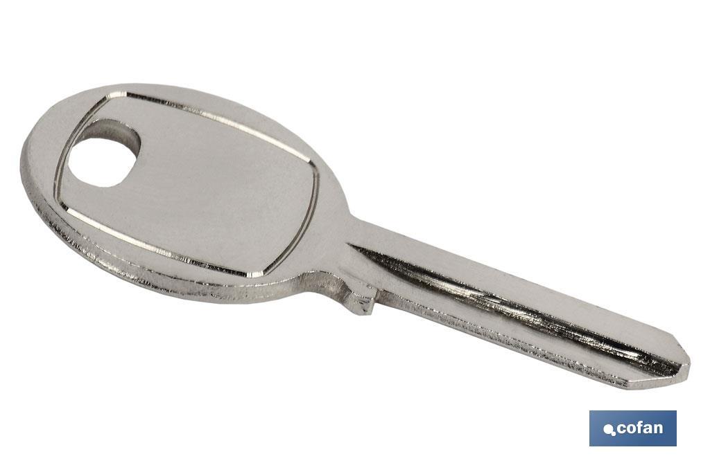 LLAVE BRUTO CANDADO 30mm (ref 10403109-27-09KA-27KA)