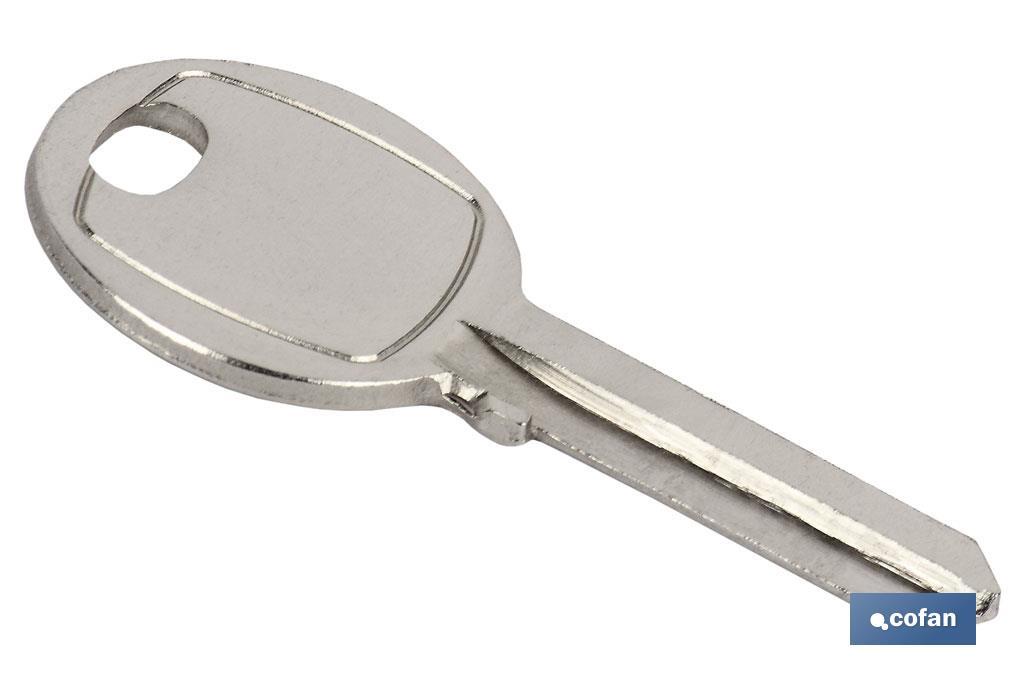 LLAVE BRUTO CANDADO 40mm (ref 10403110-28-10KA-28KA)