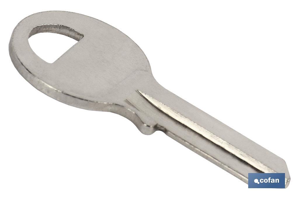 LLAVE BRUTO CANDADO LAMINADO 40/50mm (10403226-27)