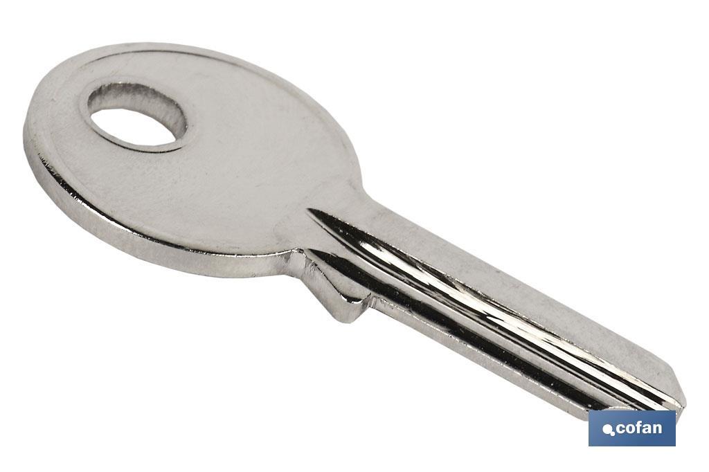 LLAVE BRUTO CANDADO INOX 30mm (ref 10403206-07)