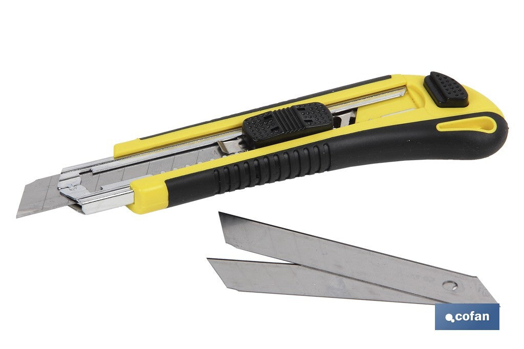 CUTTER CUCHILLA INTERCAMBIABLE (18 MM)