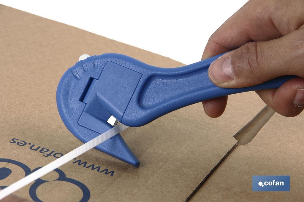 CUTTER ESPECIAL FLEJES CUCHILLA OCULTA