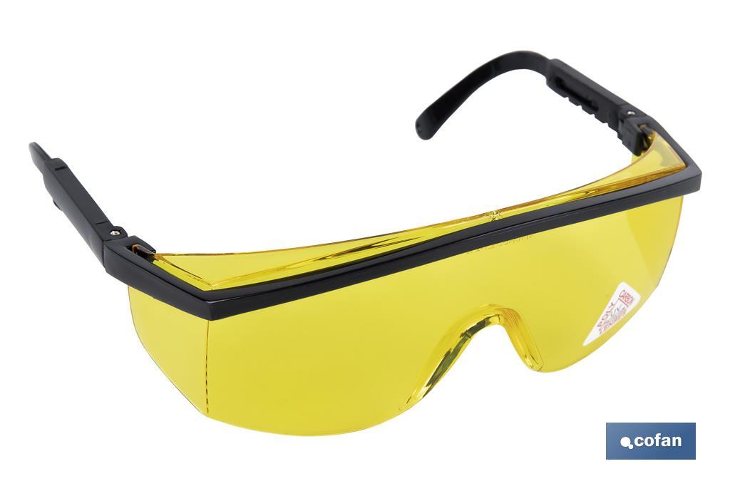 BLISTER GAFAS SEGURIDAD ULTRAVIOLETA