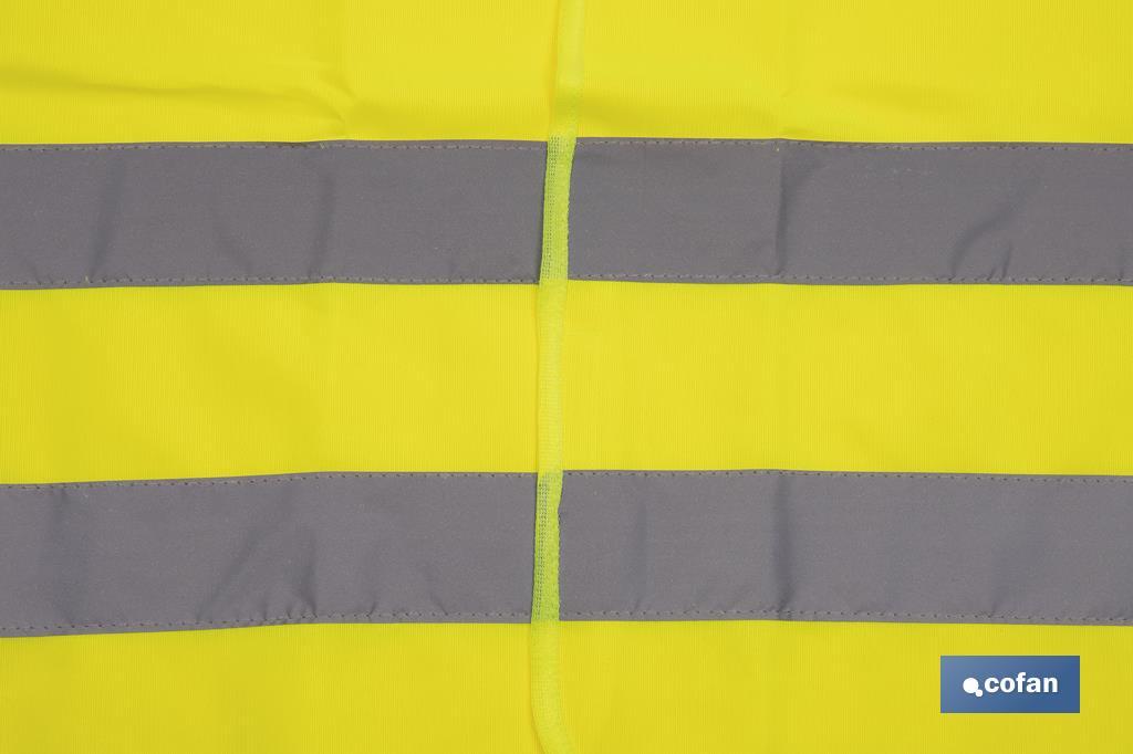 CHALECO AMARILLO REFLECTANTE P/NIÑOS